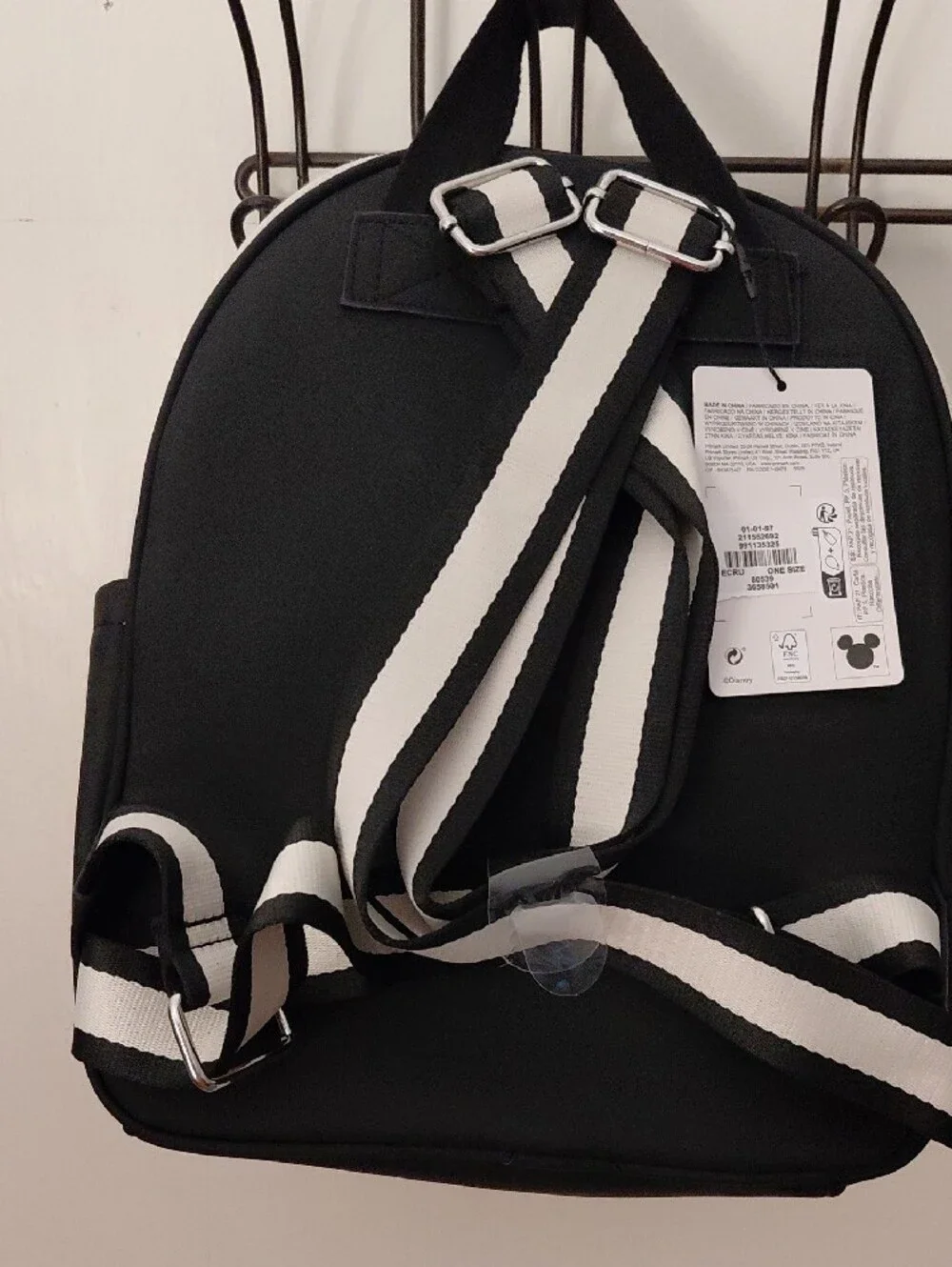 Disney Minnie Mouse Kids Backpack - White, Red & Black